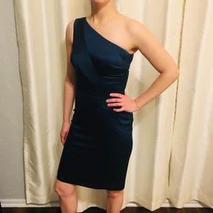 Jewel-Toned Teal Ann Taylor Cocktail Dress